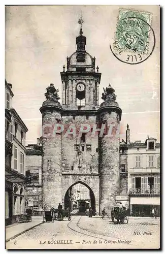 Cartes postales La Rochelle Porte de la Grosse Horloge