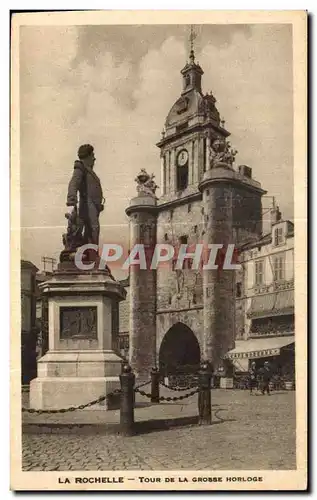 Cartes postales La Rochelle Tour De La Grosse Horloge