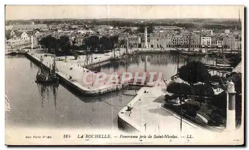 Cartes postales La Rochelle Panorama Prise de Saint Nicolas
