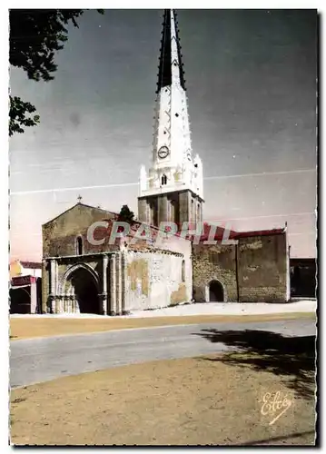 Cartes postales Ile De Re Ars en RE L Eglise et son Clocher Caracteristique