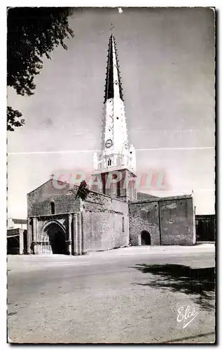 Cartes postales ILe de Re Ars En (Chte Mme) L eglise Et son Clocher Caracterisique