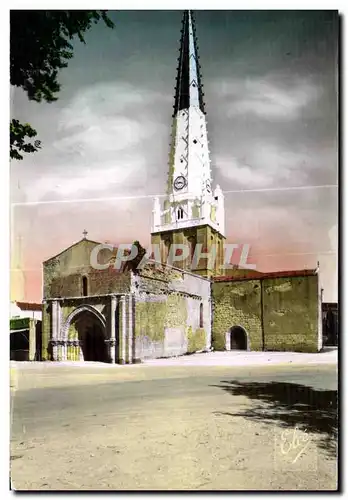 Cartes postales ILe de Re Ars En (Chte Mme) Ars En Re L Eglise et son Clocher Caracteristique