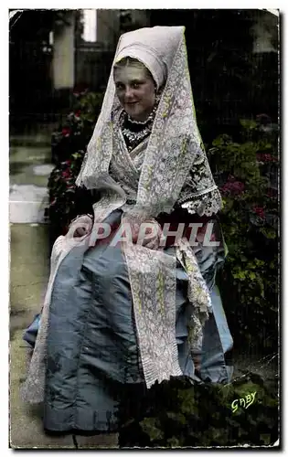 Cartes postales ILe de Re (Chte Mme) Folklore Costume