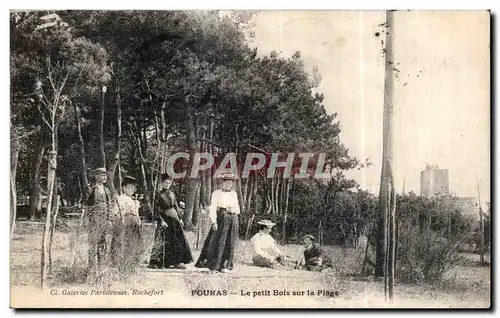 Ansichtskarte AK Fouras Le petit Bois sur la Plage