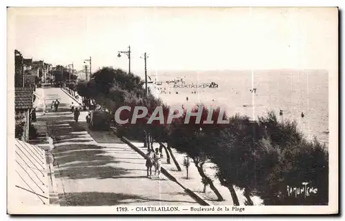 Cartes postales Chatelaillon Boulevard de la Plage