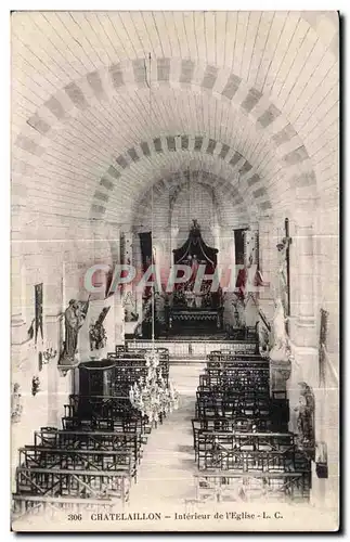 Cartes postales Chatelaillon Interieur de I Eglise