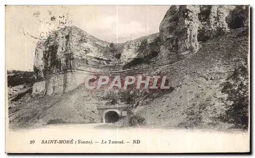 Cartes postales Saint More Le Tunnel