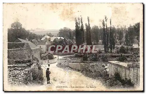 Ansichtskarte AK Lezinnes Les derrieres La Scierie