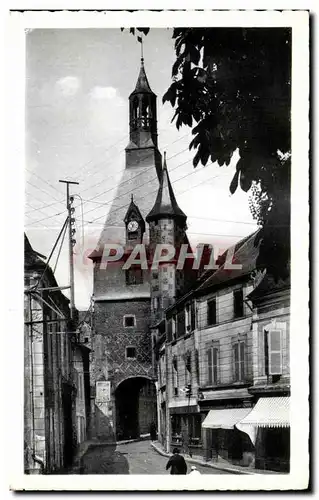 Ansichtskarte AK Saint Fargeau (Yonne) Le Beffroi
