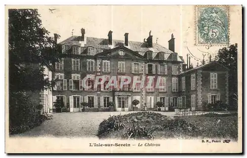 Cartes postales L Isle sur Severin Le Chateau