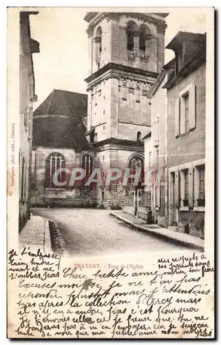 Cartes postales Cravant Tour de I Eglise