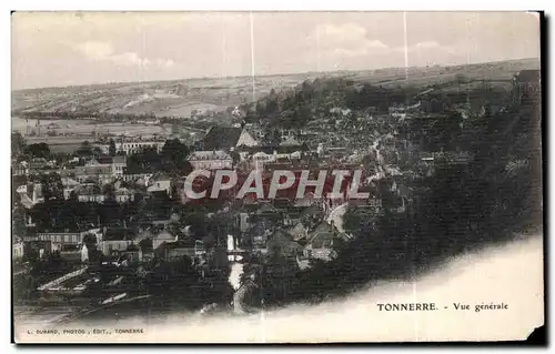 Cartes postales Tonnerre Vue generale