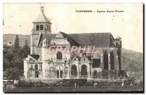 Cartes postales Tonnerre Eglise Saint Pierre