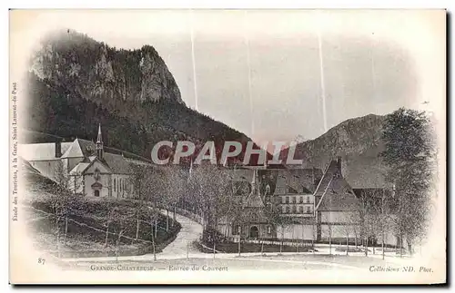 Cartes postales Grande Chartreuse Entree du Convent