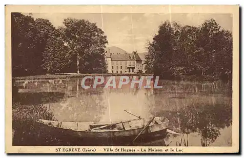 Cartes postales St Egreve Villa St Hugues La Maison et le Lac