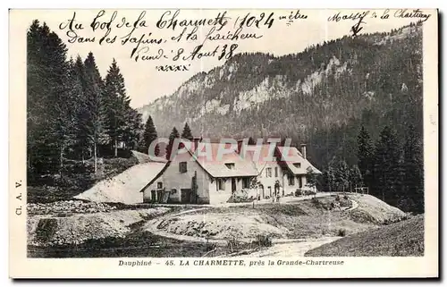 Cartes postales Chartreuse La Charmette Pres la Grande Chartreuse