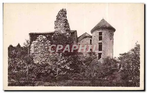 Cartes postales Pontcharra Sur Breda Ruines Du Chateau Ou Naquit Le Chevallier Bayard