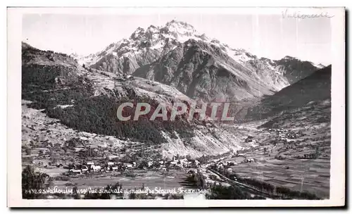 Cartes postales moderne Valioure Vue generale du massif de Seguret Toran