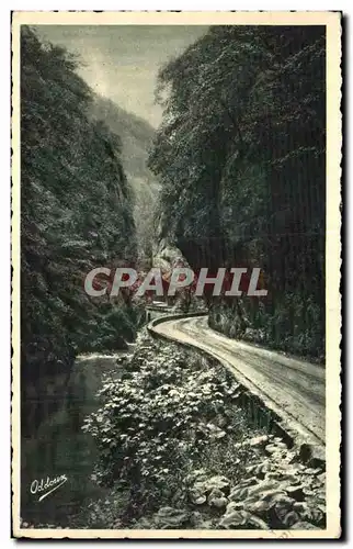 Cartes postales Route de la Chartreuse a Fourvoirie