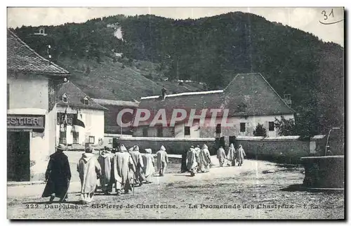 Cartes postales Dauphine St Pierre de Chartreuse La Promenade des Chateaux