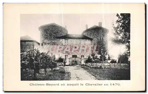 Cartes postales Chateau Batard ou naquit le Chevalier en 1476