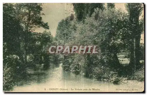 Cartes postales Donzy (Nievere) Le Nohain pres du Moulin
