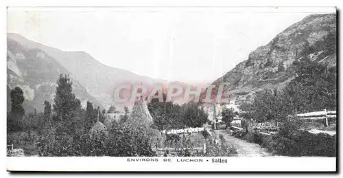 Cartes postales Environs de Luchon Salles