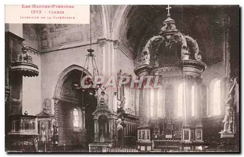 Ansichtskarte AK Les Hautes Pyrenees Tarbes Interieur De La Cathedrale