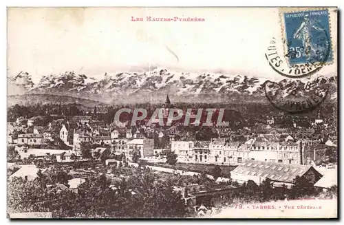 Cartes postales Tarbes Vue generale