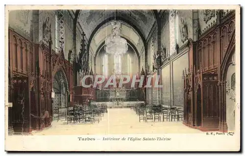 Cartes postales Tarbes Interieur de I Eglise Sainte Therese