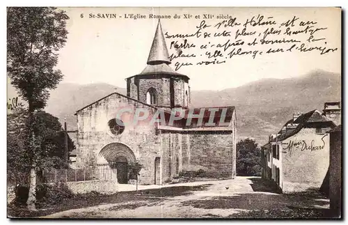 Cartes postales St Savin Eglise romane