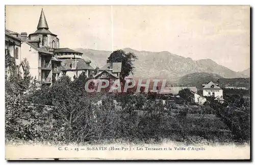 Ansichtskarte AK St Savin (Htes Pyr) Les Terrasses et la Vallee d Argeles Villa beau site