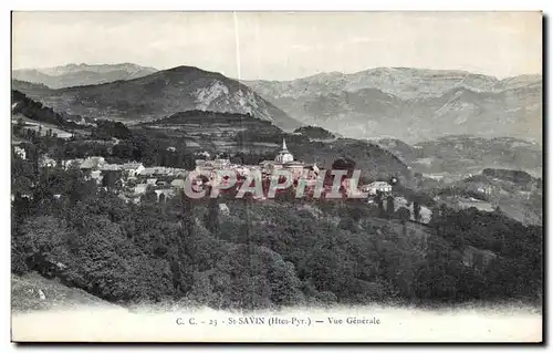 Cartes postales St Savin (Htes Pyr) Vue Generale