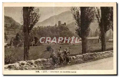 Cartes postales Luz Chateau De Sainte Marie