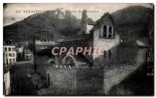 Cartes postales Luz Saint Sauveur Eglise des Termpliers