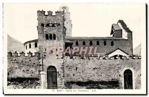 Cartes postales Luz Eglise des Templiers