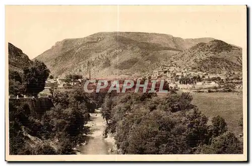 Cartes postales Environs de Prades Village de Ria et la Tet