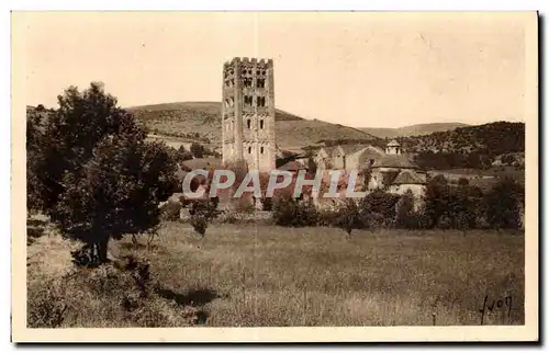 Ansichtskarte AK Environs de Prades Tour romane de I Abbaye de St Michel de Cuxa