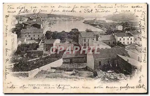 Cartes postales Port Vendres Vue Generale