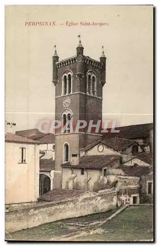 Cartes postales Perpignan Eglise Saint Jaeques