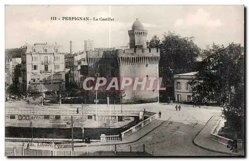 Cartes postales Perpignan Le Castillet