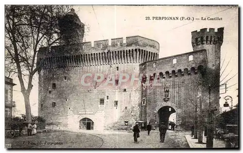 Cartes postales Perpignan Le Castillet