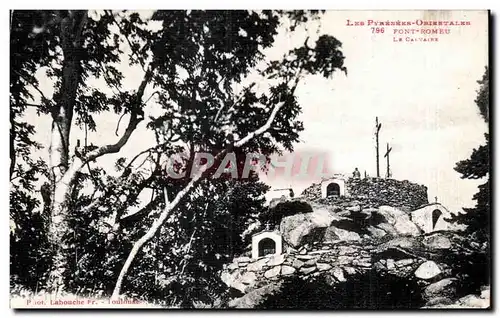 Cartes postales Font Romeu Le Calvaire