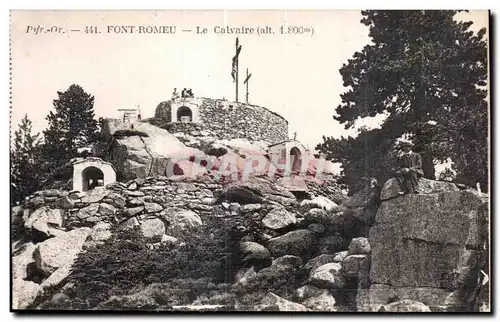 Cartes postales Font Romeu Le Calvaire