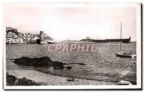 Cartes postales Collioure La Baie vue de la Plage du Faubourg