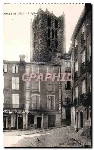 Cartes postales Arles sur Tech L Eglise