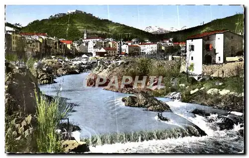 Ansichtskarte AK Amelie Les Bains Le Tech Vallee du Tech Au fond le Canigou