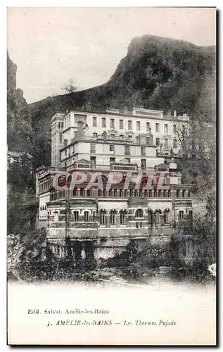 Cartes postales Amelie les Bains Les Thermes Pujade
