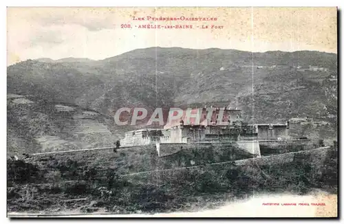 Cartes postales Amelie Les Bains Le Fort