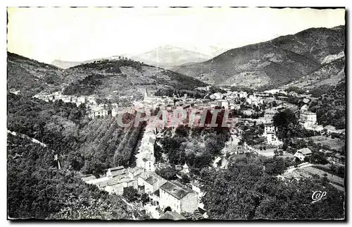 Cartes postales Amelie les Bains Perle des Pyrenees Vue Generale et Massif du Canigou